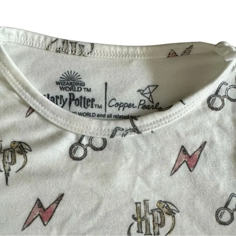 Copper Pearl Harry Potter 2pc Long Sleeve Pajama Set Ultra Soft Size 3T